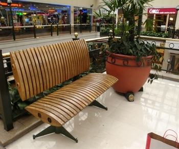 Bogota Colombia Mall Bench